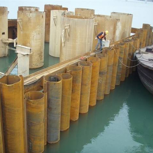 吴忠钢护筒现场安装